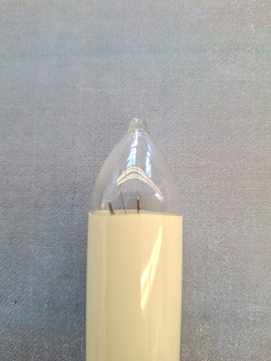 Großschaftkerze  16 Volt  7 Watt E14 Fassung – Ersatzlampe für Weihnachtsbeleuchtung