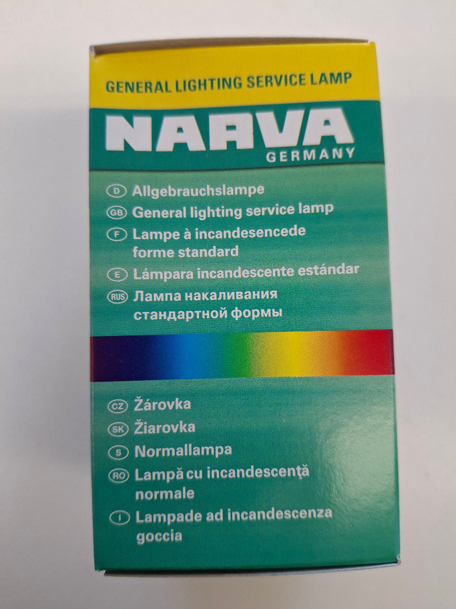 NARVA Glühlampe 25W E27 Klar AGL 230 lm 220-230V Allgebrauchslampe