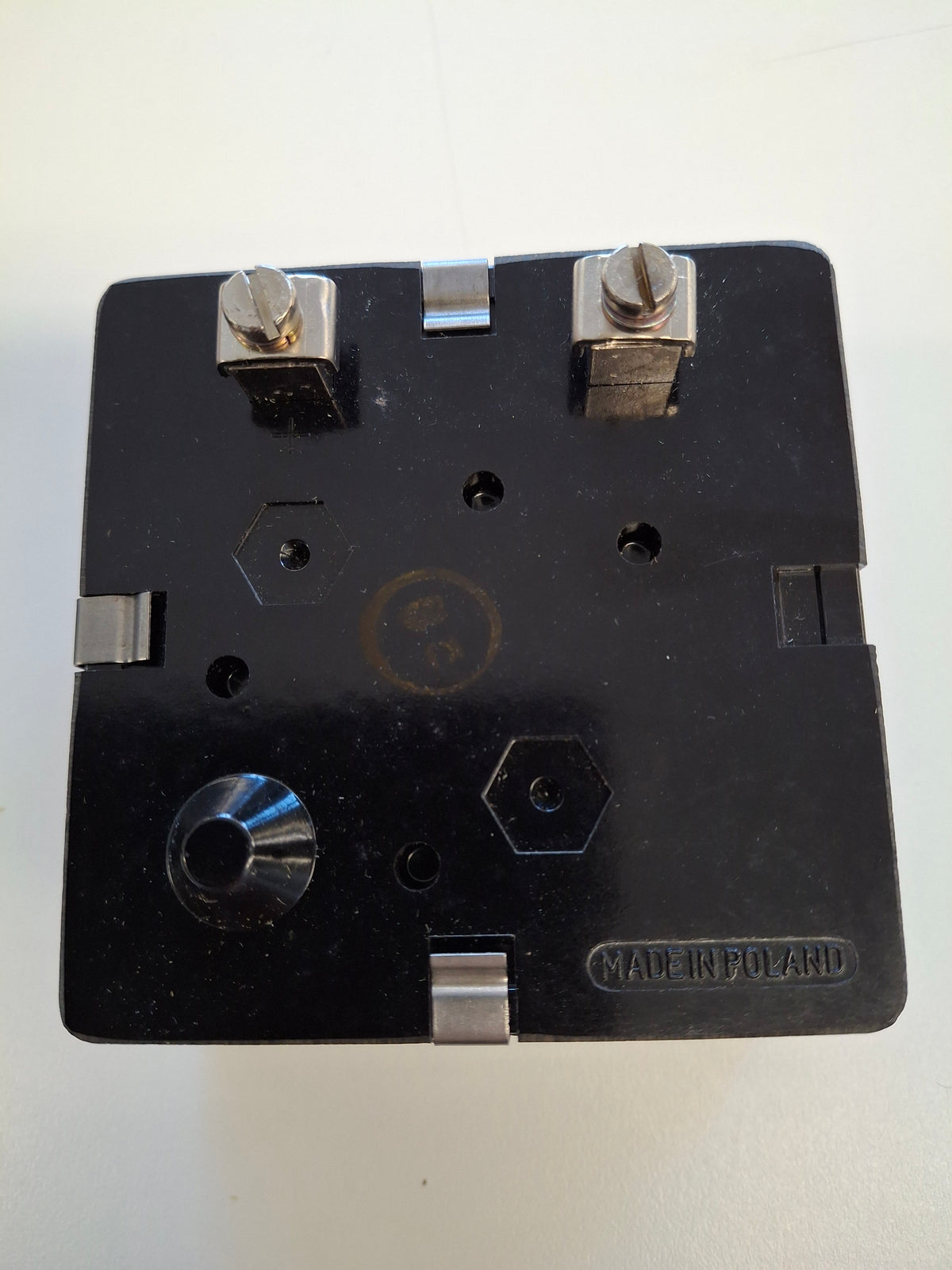 MERA LUMEL E19 Voltmeter 0-500 V Wechselspannung Bakelit Duroplast Vintage Polen