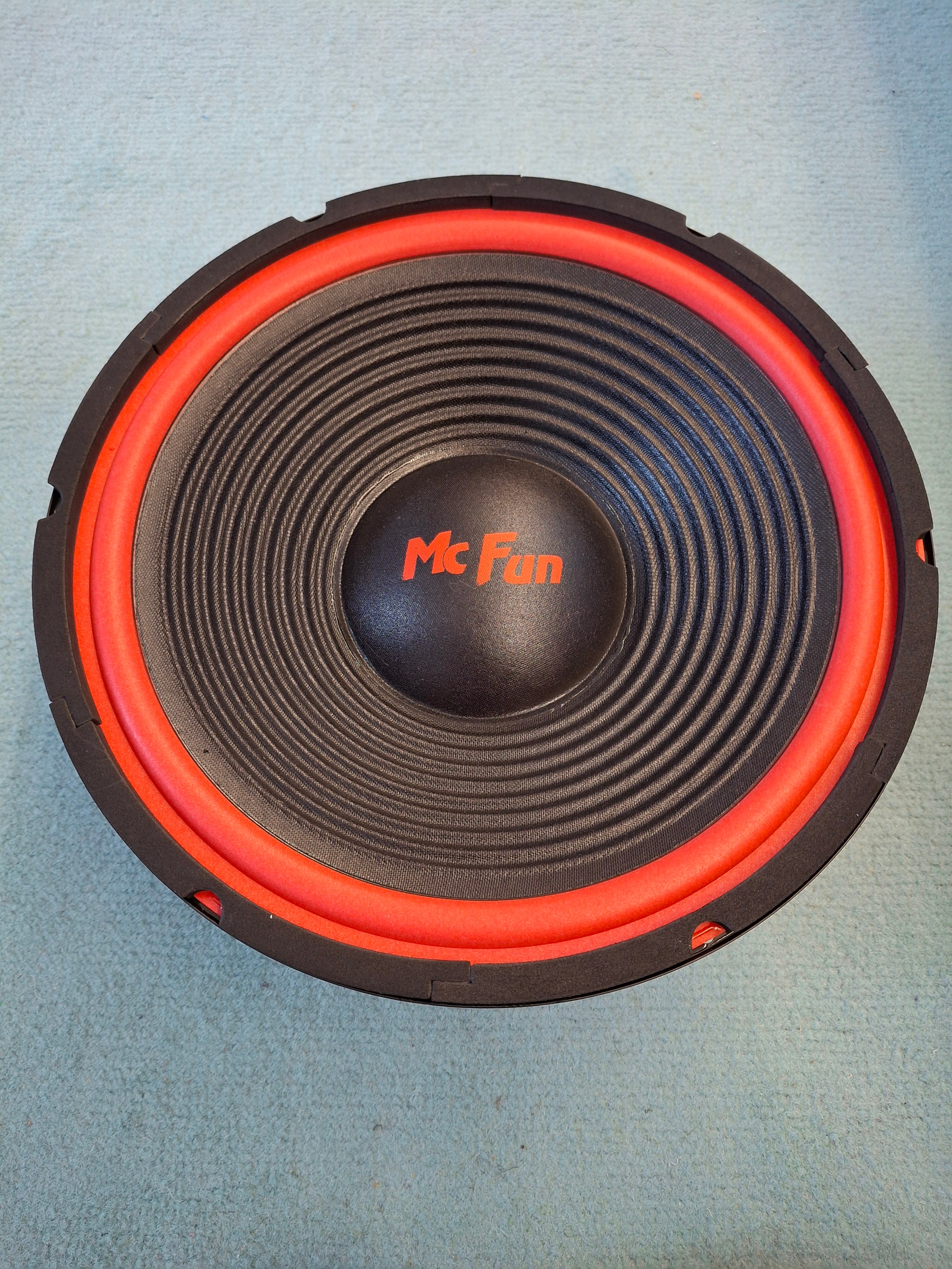 McFun HC-12  Lautsprecher-Chassis Ausführung rot