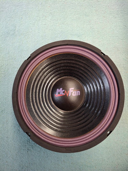 McFun TC-10  10-Zoll (25 cm) Tiefton-Lautsprecherchassis Ausstellungsstück Farbe verblasst