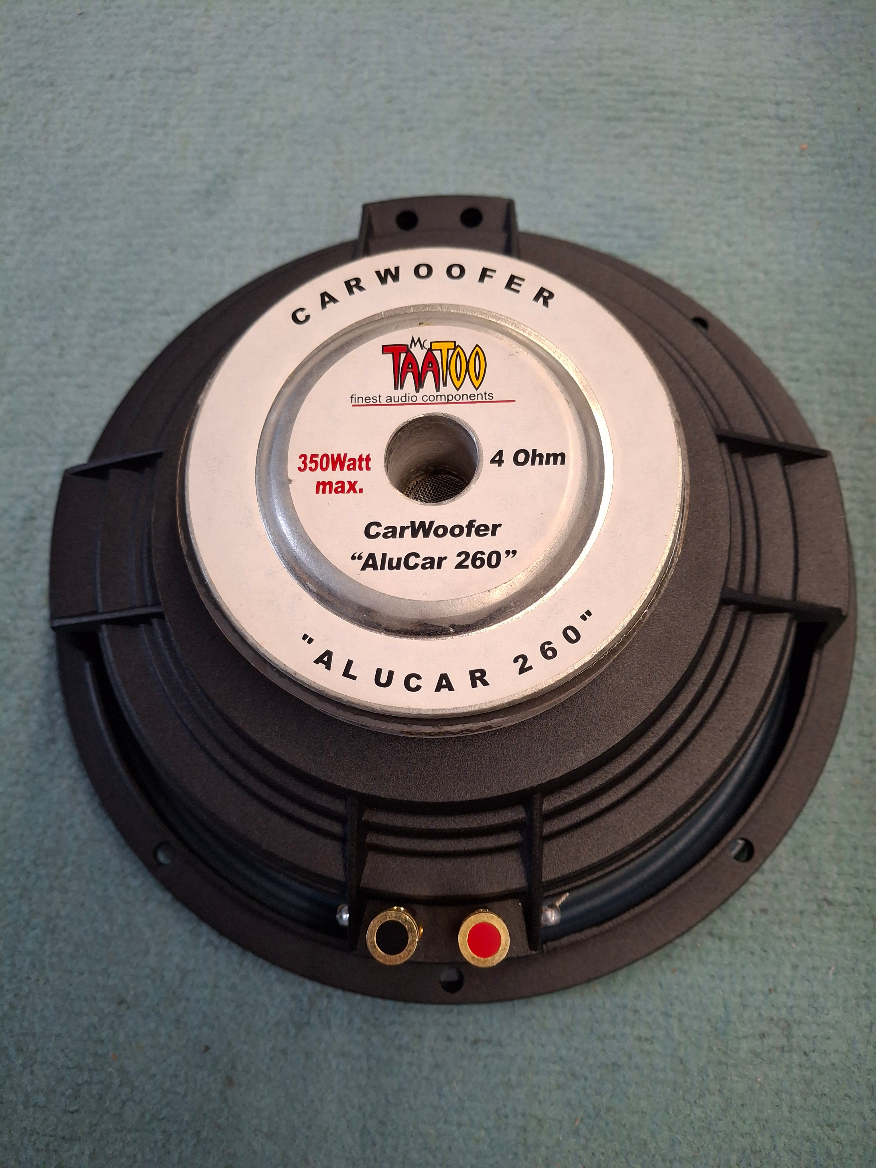 McTaaToo AluCar 260 Carwoofer