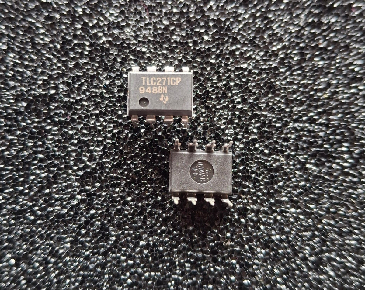 Original Texas Instruments TLC271CP CMOS Operationsverstärker im DIP-8-Gehäuse (NOS).