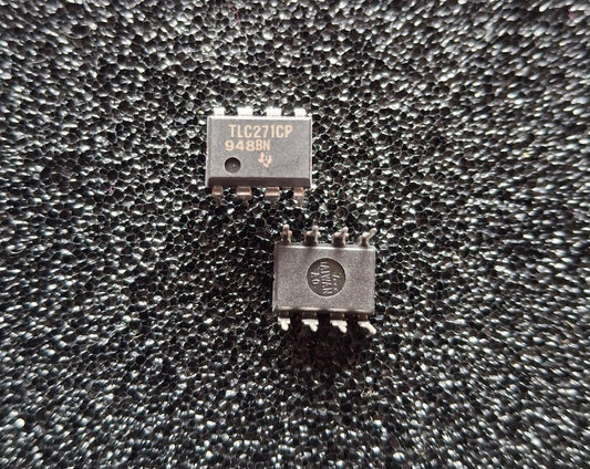 Original Texas Instruments TLC271CP CMOS Operationsverstärker im DIP-8-Gehäuse (NOS).