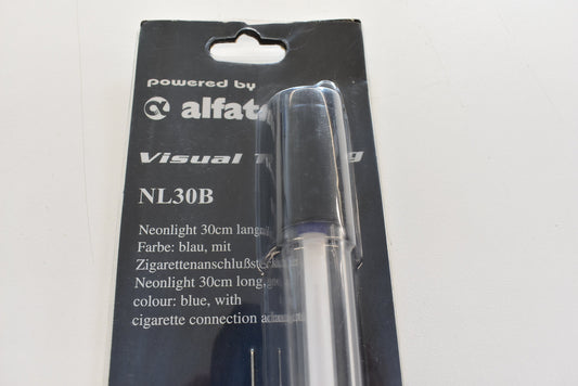 Visual Lighting Neonröhre 30 cm Blau mit Zigarettenanzünder für 12 Volt Fahrzeugbeleuchtung